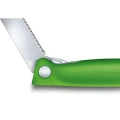 Briceag Cutit Pliabil Victorinox, Swiss Classic Paring Knife, Lama Zimtata 11cm, Verde