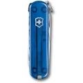 Briceag Multifunctional Victorinox, Nail Clip 580, 6.5cm, Albastru Transparent