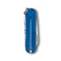 Briceag Victorinox Classic Colors Transparent, Deep Ocean - 0.6223.T2G