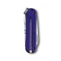 Briceag Victorinox Classic Colors Transparent, Persian Indigo - 0.6223.T29G