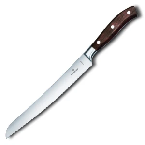 Cutit Bucatarie Feliat Victorinox Grand Maitre Bread  Knife, Lama Zimtata 23cm, Maro