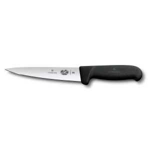 Cutit Pentru Sacrificare Victorinox Sticking Knife, Fibrox, Lama 14cm, Negru