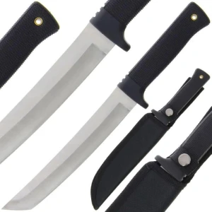 Cutit de Vanatoare NGT Anglo Arms Tanto cu Maner din Plastic 32.50cm, 265g + Teaca