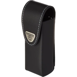 Husa Victorinox Swiss Army Knife Pouch, Leather, 3,5cm x 12cm, negru