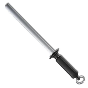 Masat diamantat Victorinox Coated Sharpening Steel, 27cm, Negru