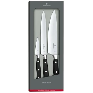 Set 3 Cutite Victorinox Grand Maître Chef's Knife, Negru