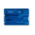 Trusa Multifunctional Victorinox SwissCard Classic, albastru transparent - 0.7122.T2