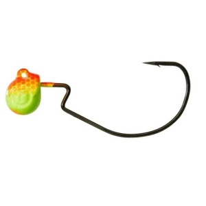 JIG SENSAS GUNKI G.TEX ORANGE/FL.YELLOW NR2/0 3.5G 3BUC/PLIC
