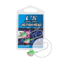 Jig L&k Fish Head Nr.4/0 6g 2buc/plic
