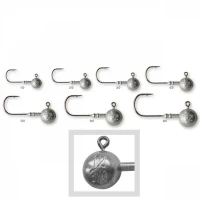 Jig Lestat Dam Effzett Ball Jighead No.8/0 20g 5buc