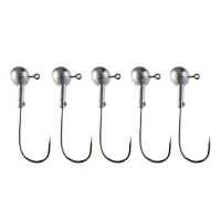 Jig Nevis Cu Carlig  Gamakatsu 1/0 5g 5buc/plic Natur