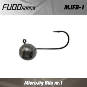 Micro Jig Fudo Bila nr.1 BN black nickel 1.5g  8buc/plic