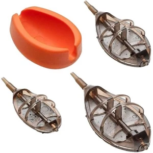 Set Mivardi Method Feeder Set Premium L + Matrita, 20g, 30g, 40g, 3+1buc/blister