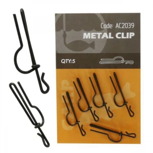 Clip Metal + Agrafa Rapida Orange pentru Plumb Pierdut 33mm 5buc/plic