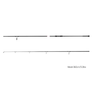 Lanseta Delphin BOMBER  3Seg 3.90m 5.00lbs