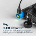 Lanterna Cap NEBO Einstein Flex,  Rechargeable, 1500 lm, 2200mAh Li-ion