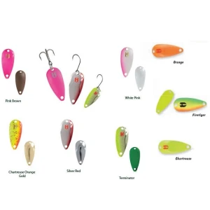 LINGURITA OSCILANTA COLMIC HERAKLES KEEPER TROUT 4.0gr Chartreuse