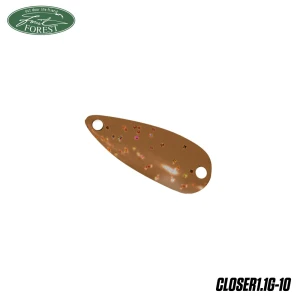 LINGURITA OSCILANTA FOREST CLOSER CULOARE DARK PELLET 1.7CM 1.1G