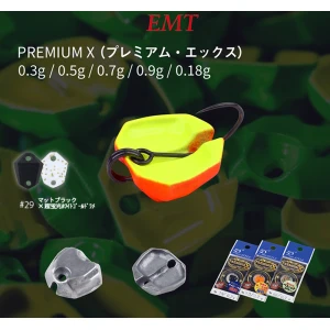 LINGURITA OSCILANTA NEO STYLE PREMIUM-X 0.7g 29 Matt Black-Fluorescent Glossy White