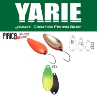 Lingurita Oscilanta Yarie 702 Pirica More Y74 Green/lemon 2.6g