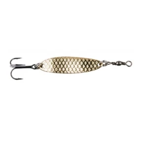 Lingura Oscilanta 8gr 45mm DAM Effzett Slim Standard Spoon Silver Gold