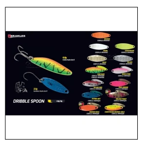Lingura Oscilanta Colmic Herakles Dribble Spoon 2.5g Golden Trout