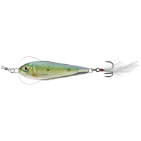 Lingurita Oscilanta Live Target Flutter Shad Sinking, Gold / Green, 5.5cm, 14g