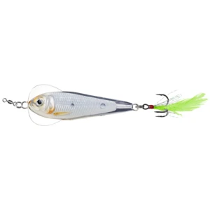 Lingurita Oscilanta Live Target Flutter Shad Sinking, Gold / Pearl, 5.5cm, 14g