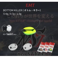 Lingurita Oscilanta Neo Style Bottom Killer Matt Black 1.5g