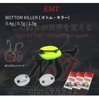 Lingurita Oscilanta Neo Style Bottom Killer P-02 Pellet Red 1.5g