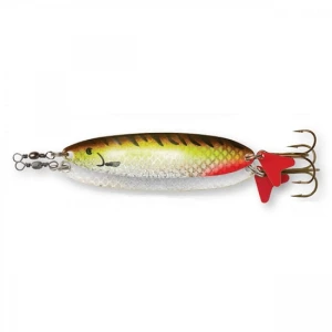 Oscilanta 24gr 80mm DAM Effzett Slim Standard Spoon Blue Chartreuse UV