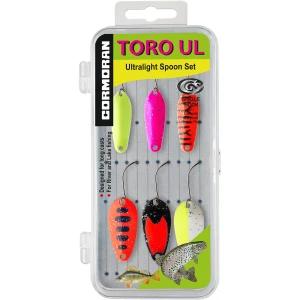 Set linguri oscilante Cormoran Toro UL Trout Spoon Set 2