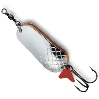 Lingurita Oscilanta Dam Effzett Twin, Silver / Copper, 3.2cm, 6g