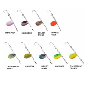 LINGURITA ROTATIVA COLMIC CLEVER SPIN 1.5gr Skynet Silver