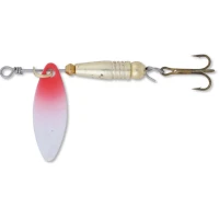 Lingurita Rotativa Zebco 22.5g  Waterwings River Spinner Red/white