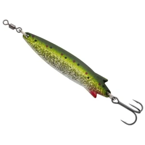 Lingura Oscilanata Abu Garcia Hard Bait Toby Spoon, Green Back Minnow, 60g, 11.5cm