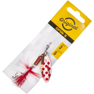 Lingurita Rotativa Lucky John SpinX Long Cul:CR Nr.3 6g