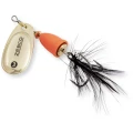Lingurita Rotativa Zebco 8g Trophy Z-Vibe & Fly No. 3 orange body/gold/black fly sinking