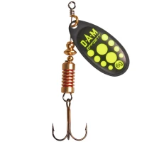 Rotativa Dam Effzett Standard Nr.3, Black Yellow, 6g