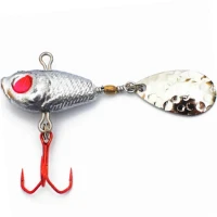 Spinnertail Profi Blinker Spinner Jig Fish, Silver, 7g