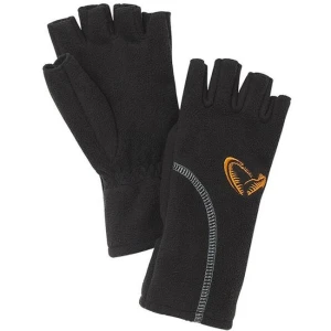 MANUSI SAVAGE GEAR CU DEGETE TAIATE WIND PRO BLACK MAR.XL