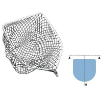 MINCIOG SPINNING CAUCIUCAT JAXON 55x65CM 2.4M