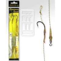Carlige Legate Carp Academy Line Aligner, Nr.4, 25lb, 2buc/pac