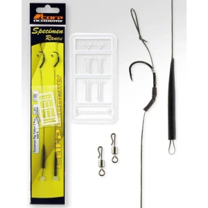 Carlige Legate Carp Academy Snowman Teflon, nr.4, 25lb, 2buc/pac