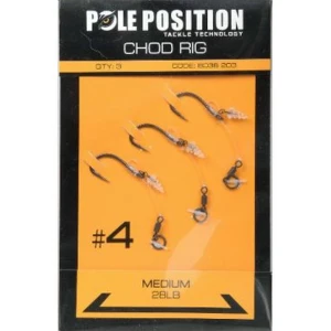 Carlige Legate Strategy Chod Rig Medium Nr.6