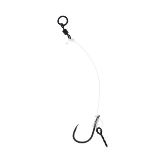 Mikado Carp Rig - Chod Rig Short 6Cm/20Lbs - Carlig Nr.6 - 3Buc