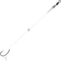 Montura Carp Spirit Fluorocarbon 'd' Rig Barbed Nr: 6 15lbs