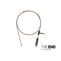 Montura Delphin The End Leadcore Heli / 3buc 80cm