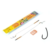 Montura Extra Carp Boilie Rig EXC 666, Nr 6, 11.34kg, 20cm, 2 Buc/Plic
