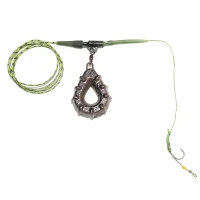 Montura Fl Leadcore Plumb Pierdut Grippa Plumb 80 Gr Carlig Yn Nr 8